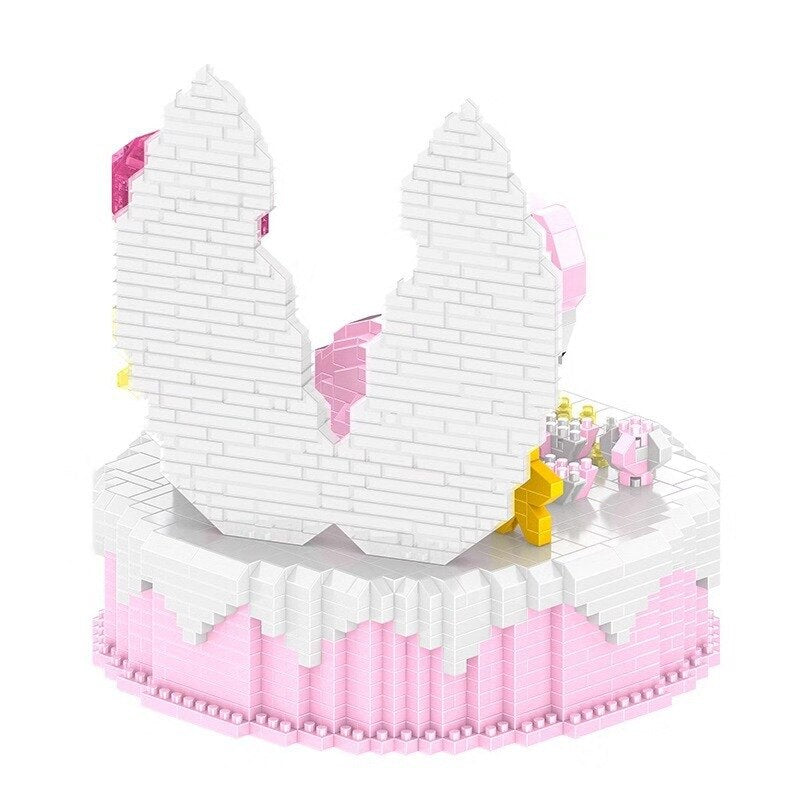 Flamingo-Kuchen | Bausteine