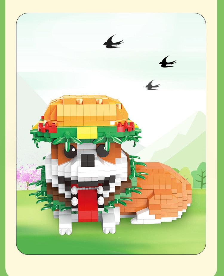 Hamburger Hund | Bausteine