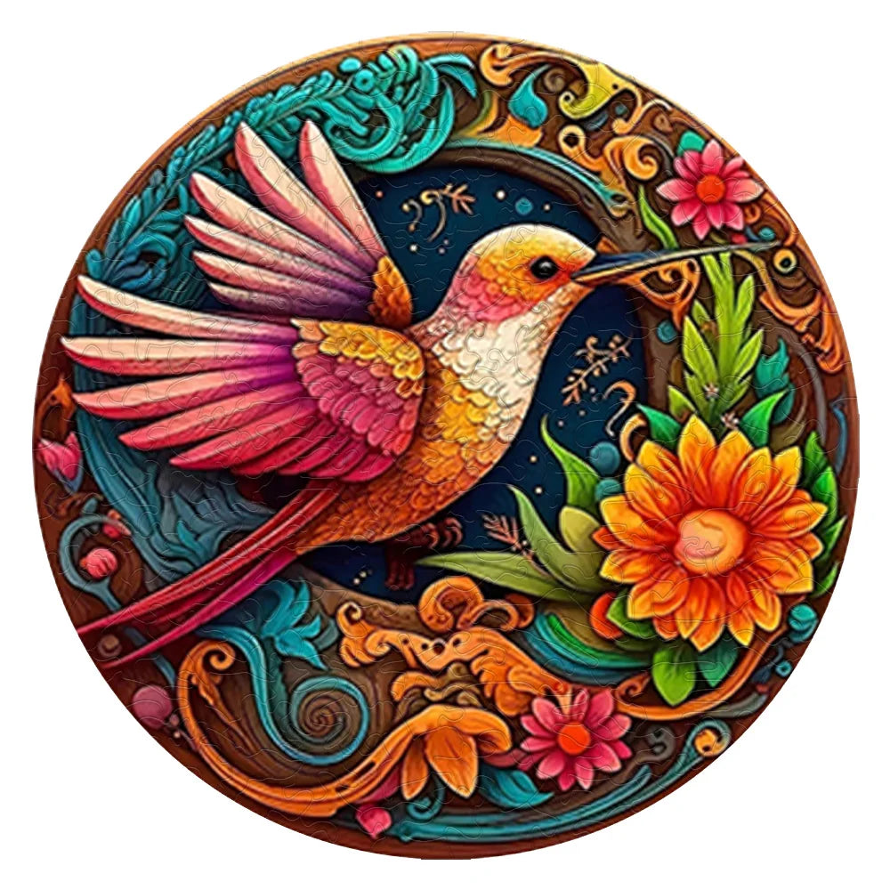 Kolibri | 2D Holzpuzzle