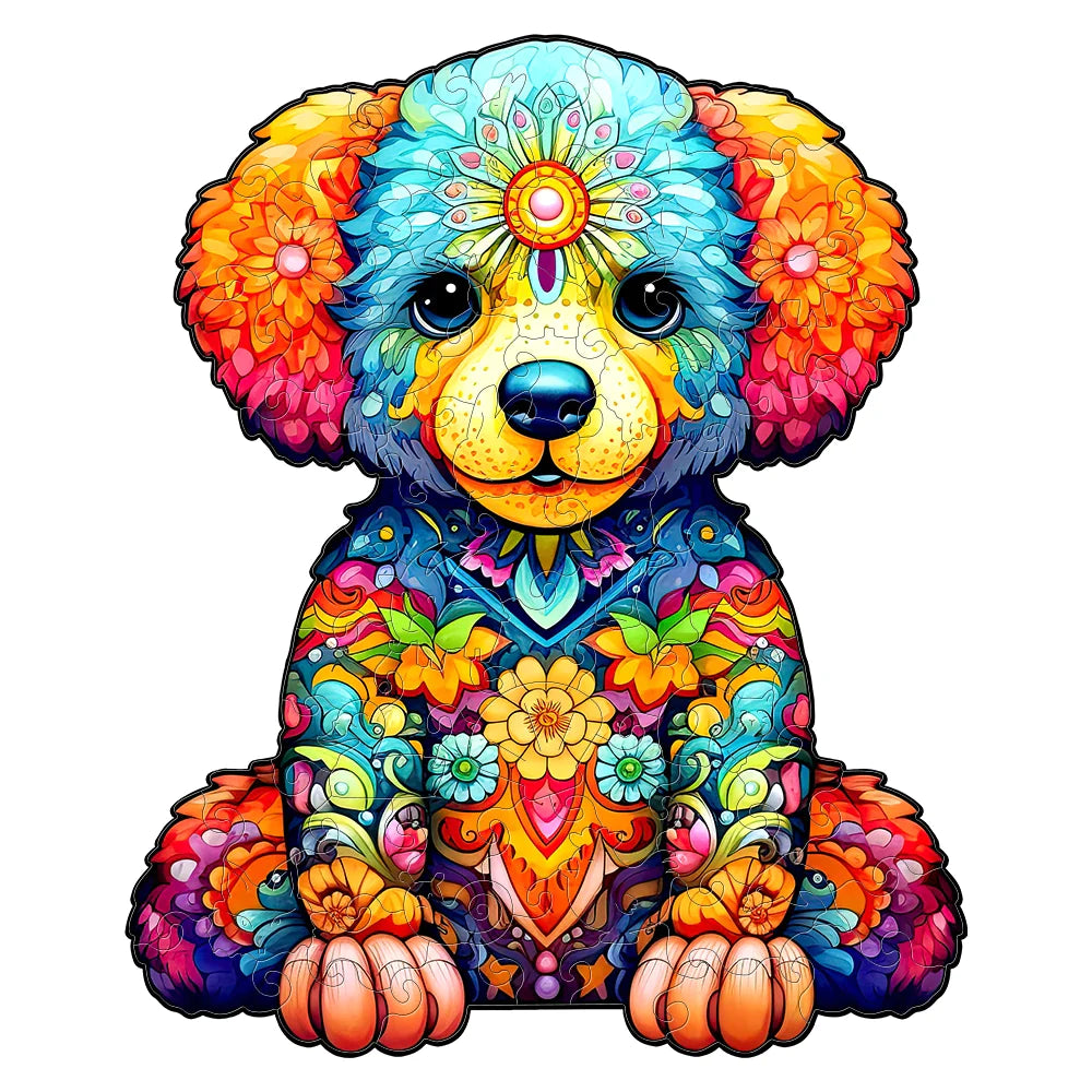 Welpe | 2D Holzpuzzle