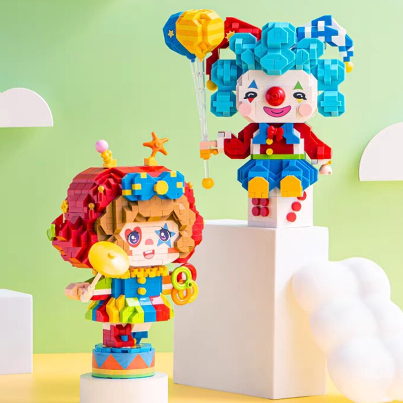 Lustiger Clown | Bausteine