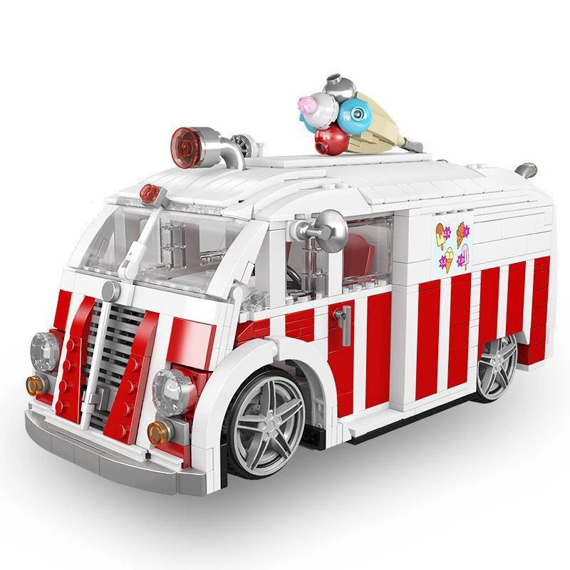 Eiscreme-Wagen | Bausteine