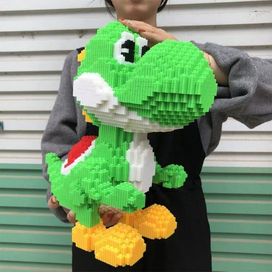 Mega grüner Dino | Bausteine