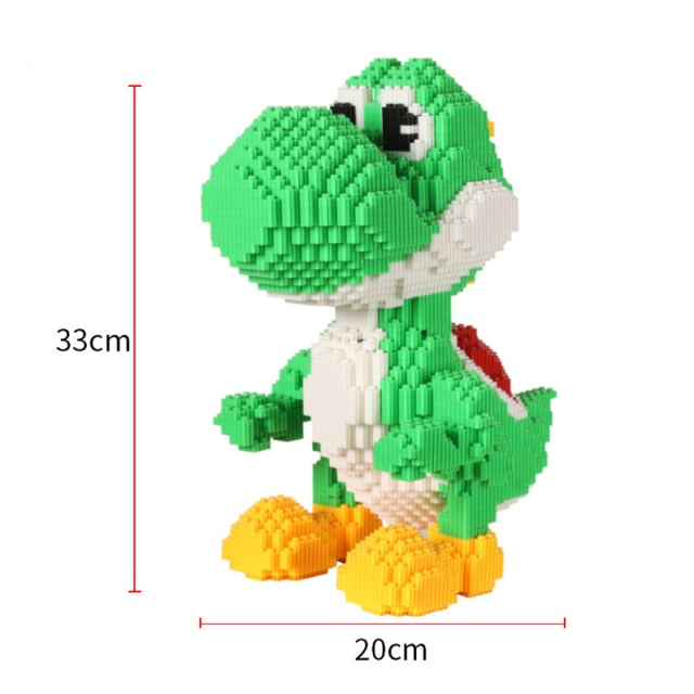 Mega grüner Dino | Bausteine