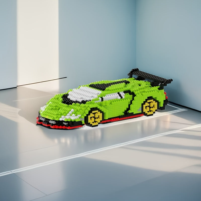 Grünes Auto | Bausteine
