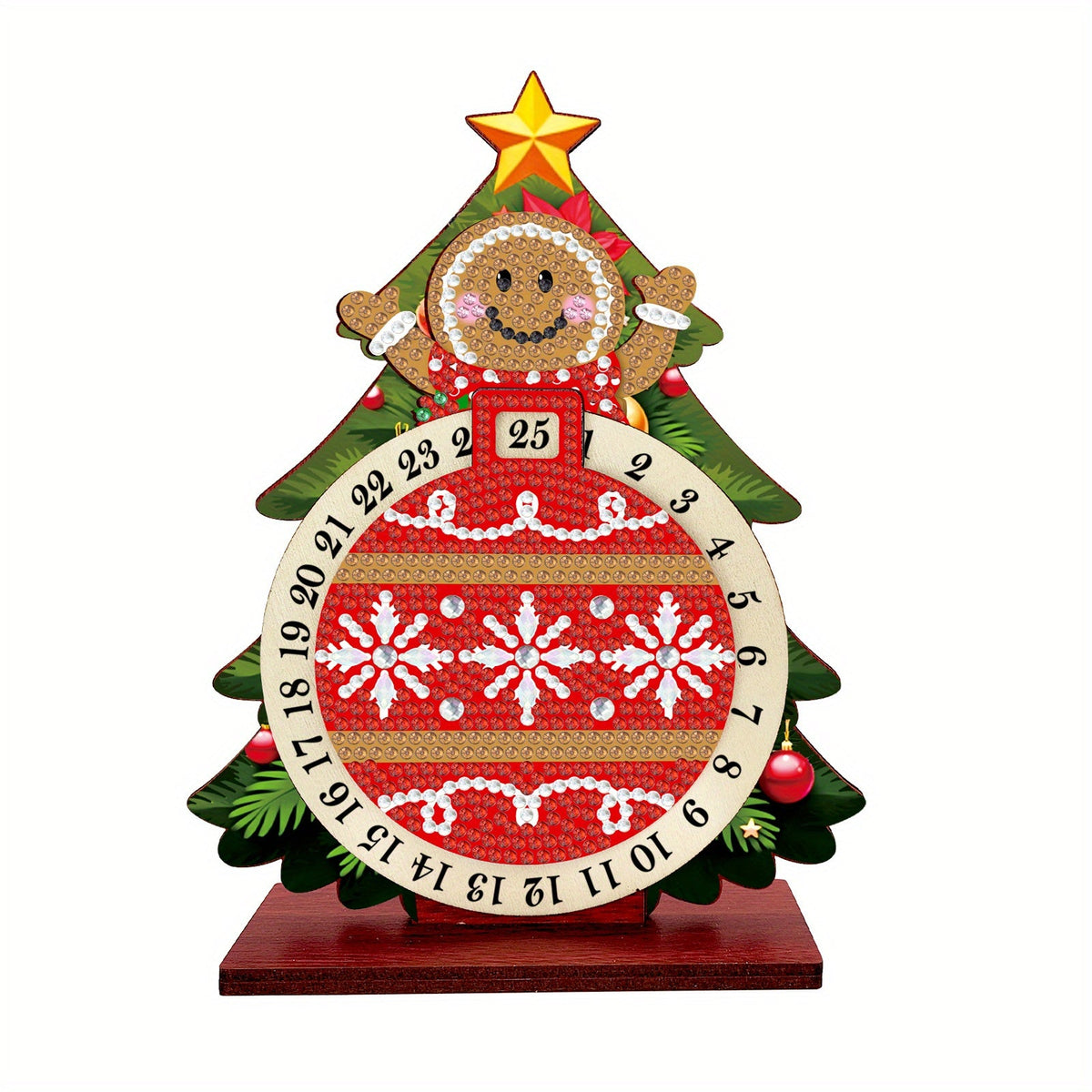 Keks im Weihnachtsbaum | Kalender | Diamond Painting