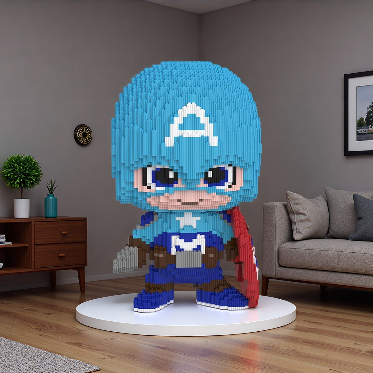MEGA blauer Superheld | Bausteine