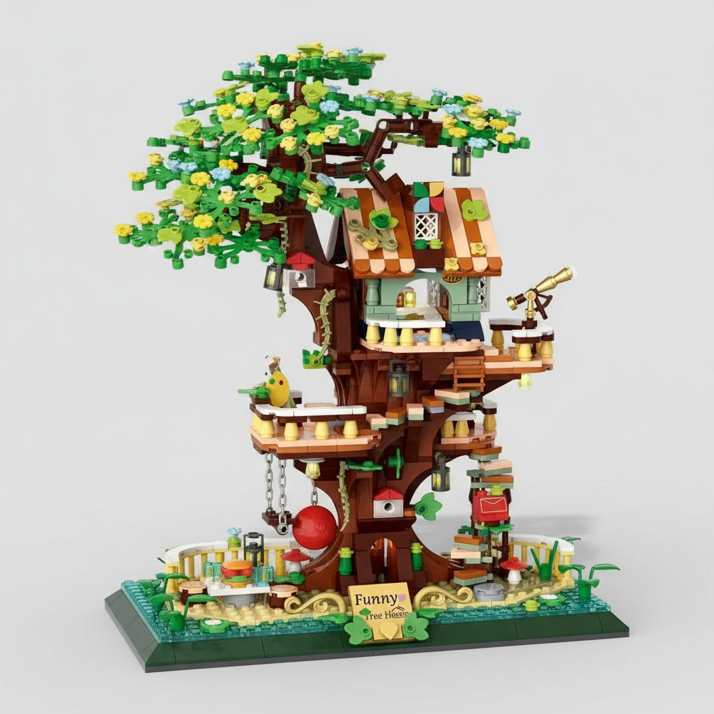 Kreativer Baumhaus | Bausteine