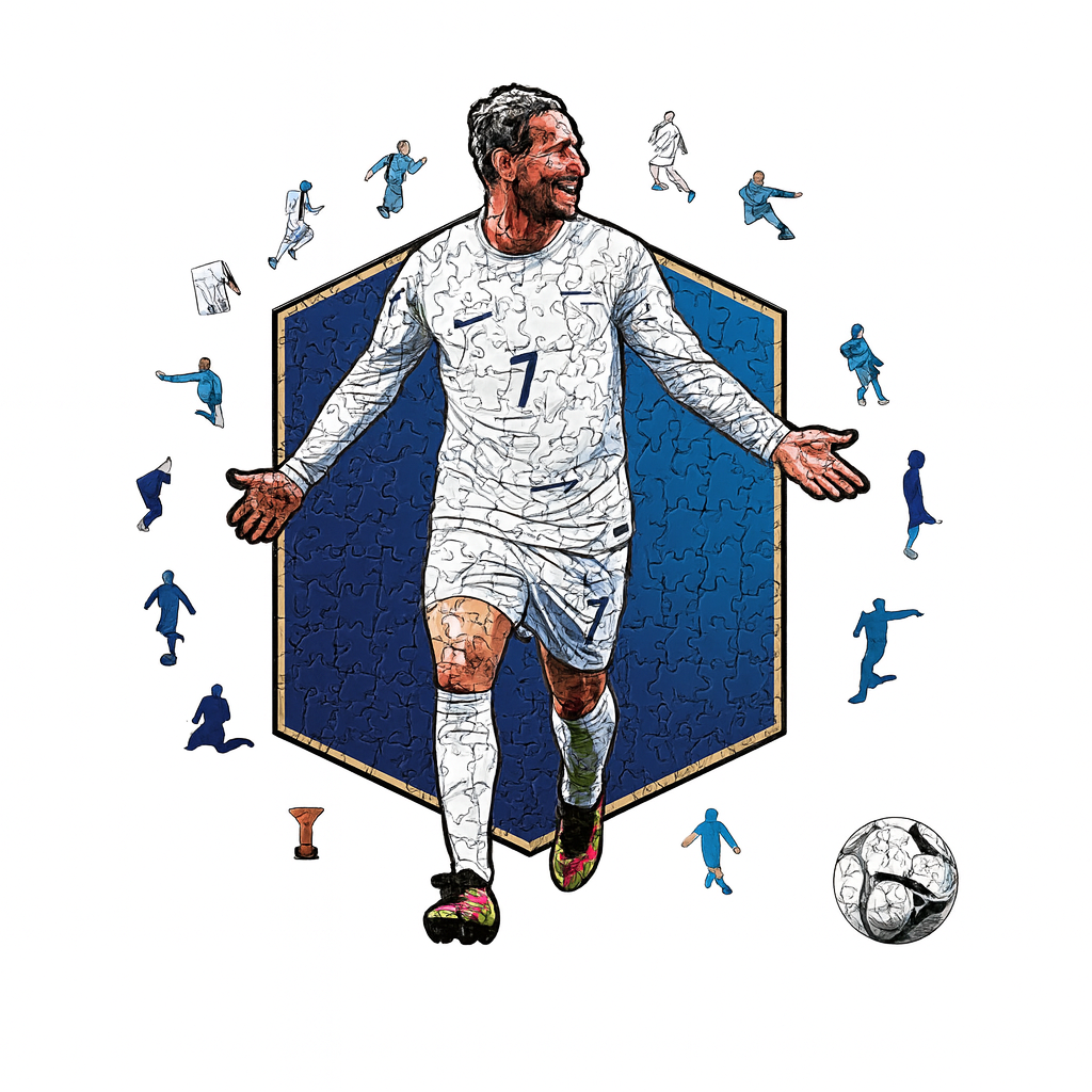 Antoine Griezmann | 2D Holzpuzzle