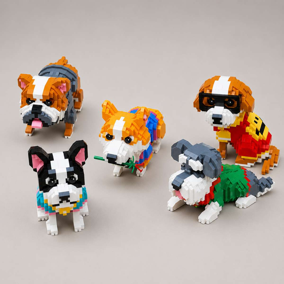 Französische Bulldogge  | Bausteine