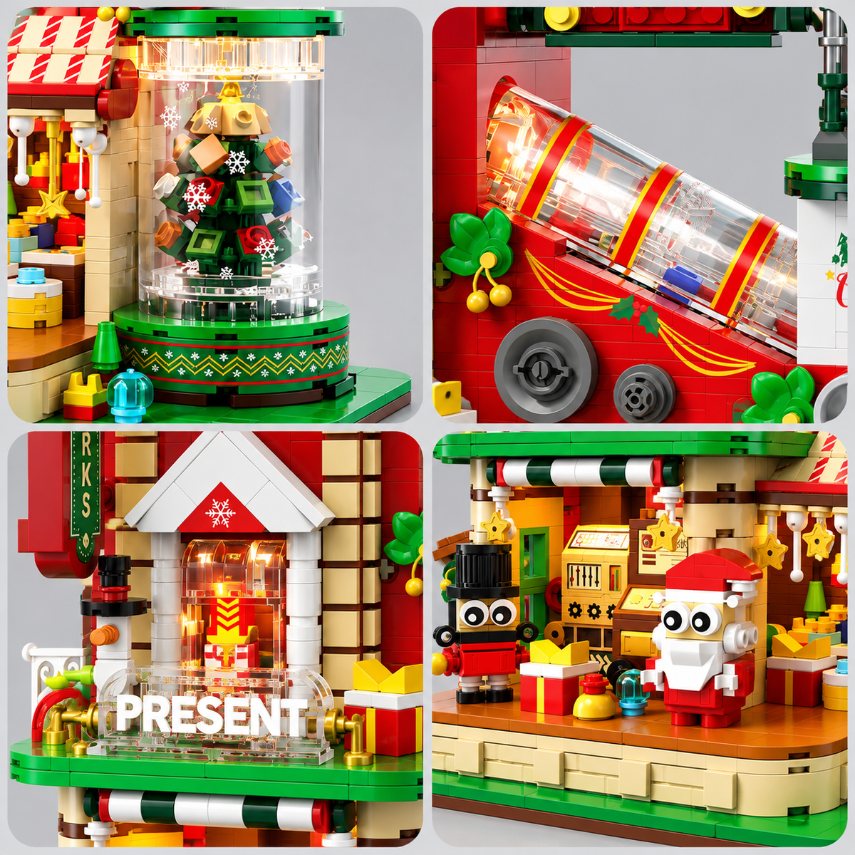 Weihnachtsfabrik | Bausteine