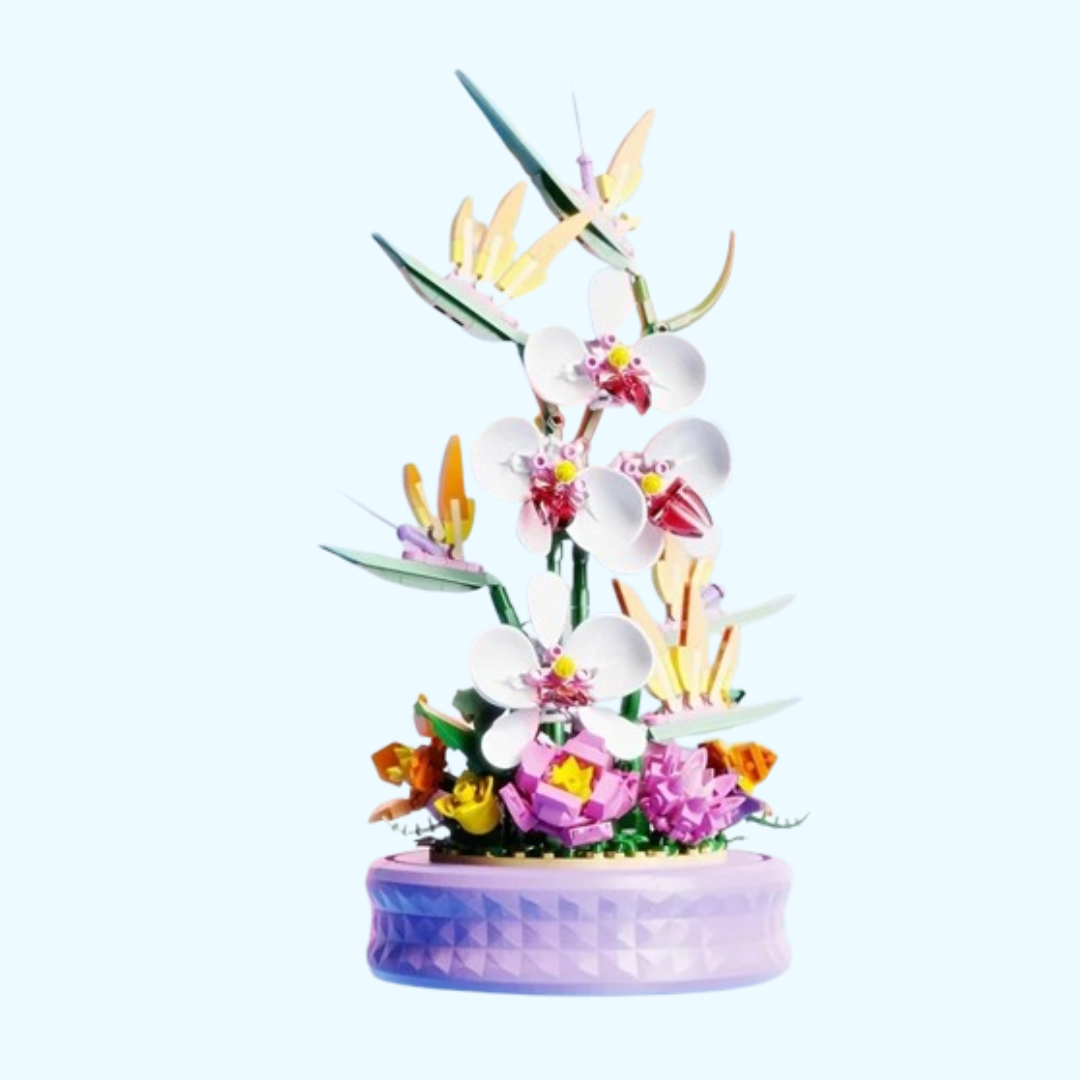 Blumen-Spieluhr  | Bausteine
