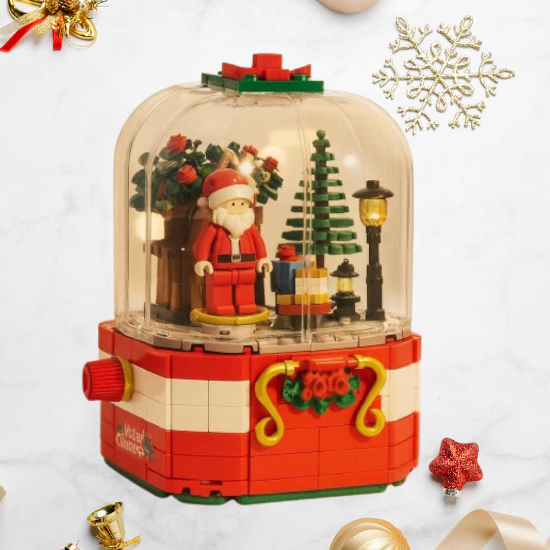 Weihnachtsmann-Spieluhr  | Bausteine