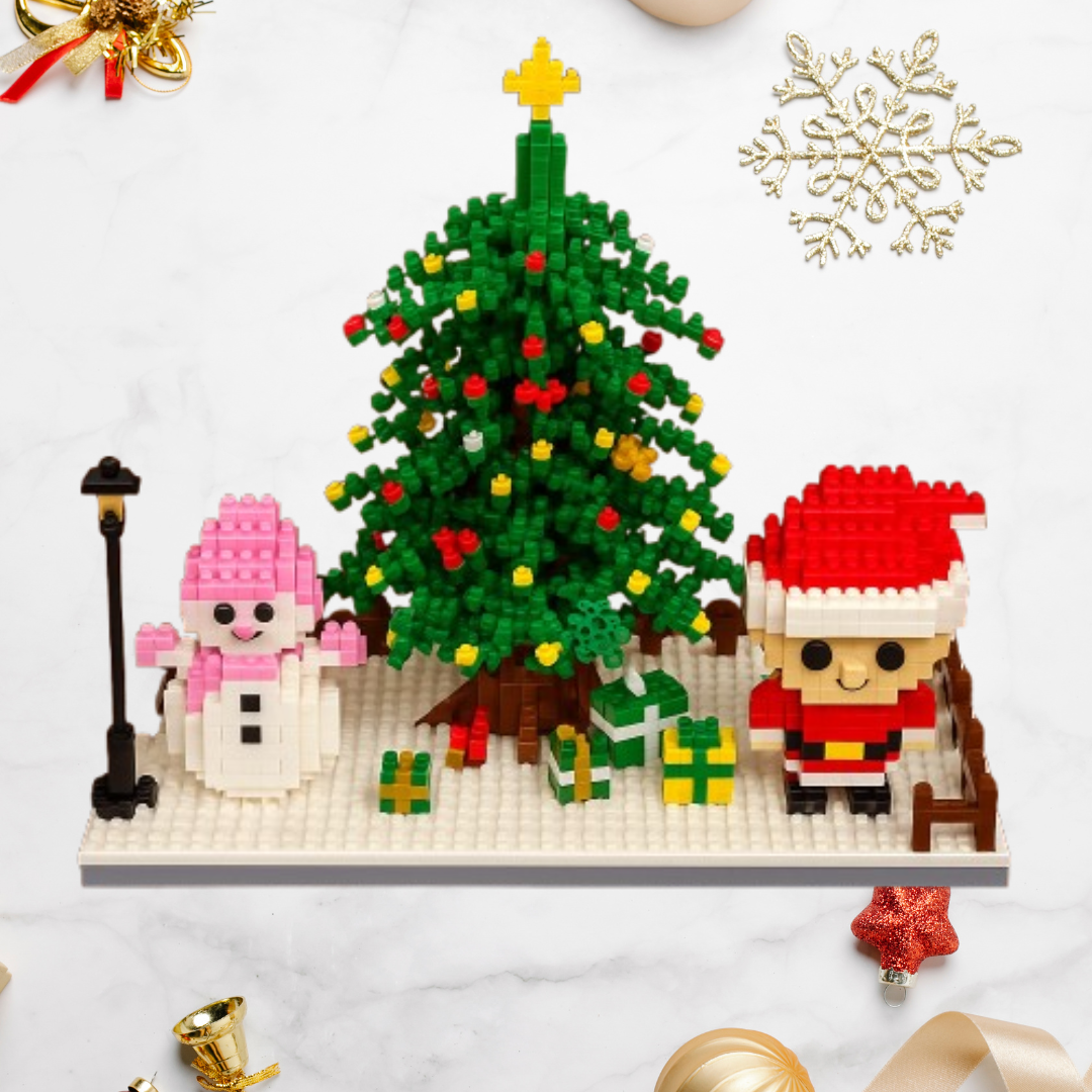 Weihnachts-Bautafel  | Bausteine