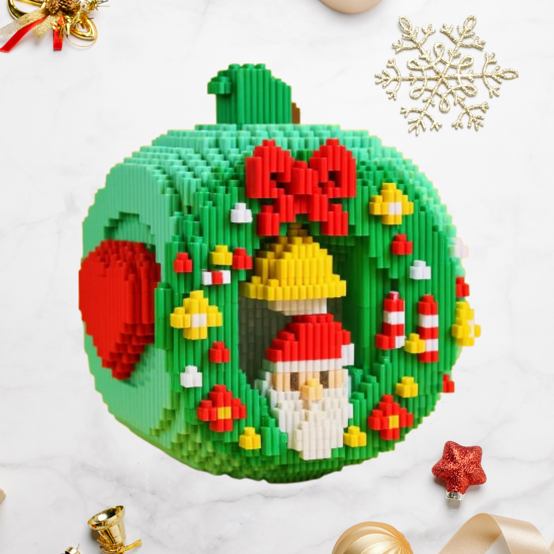 3D Weihnachtsapfel | Bausteine