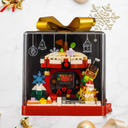 Weihnachtsapfel im Geschenk | Bausteine