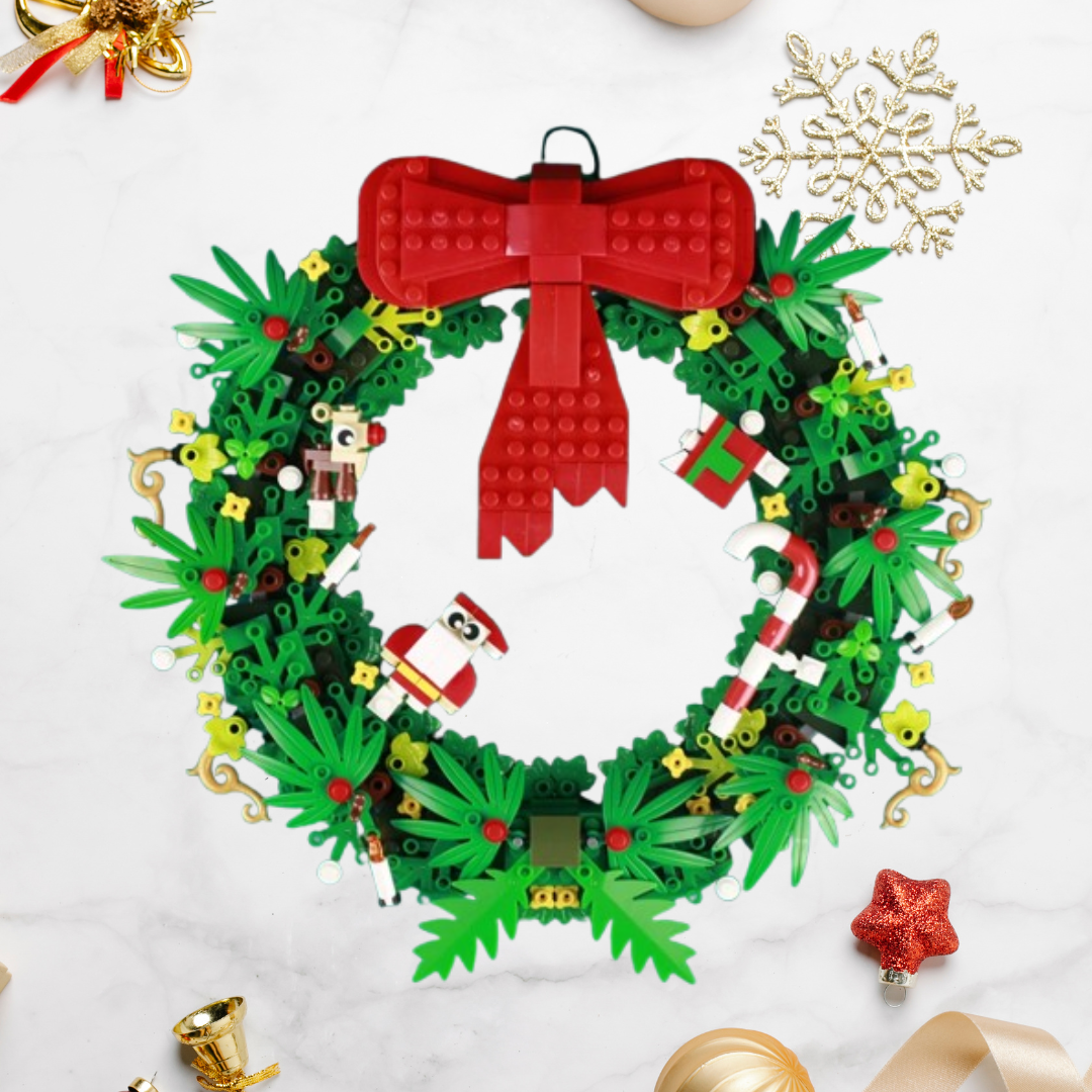 Weihnachtskranz | Bausteine