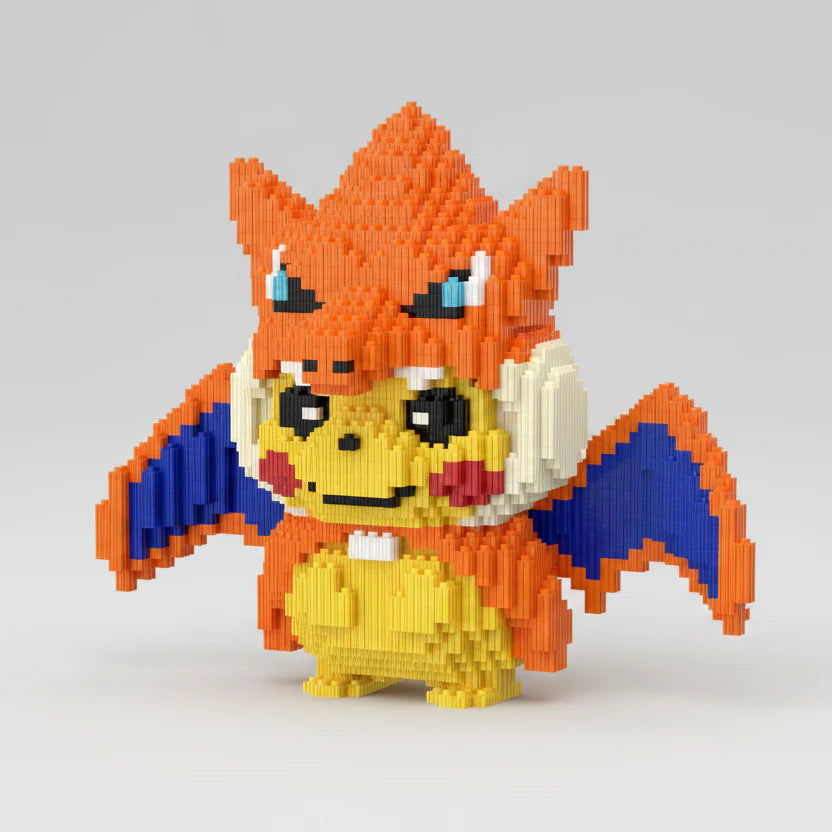 Gelber Blitzdrache | Bausteine