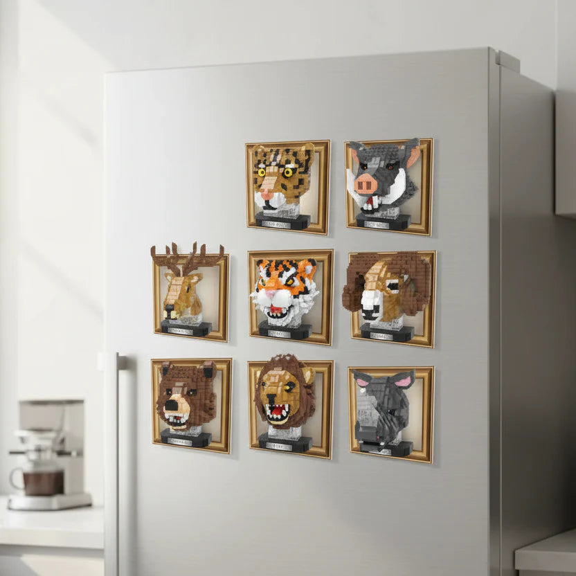 Mini 3D Bild Löwe | Bausteine