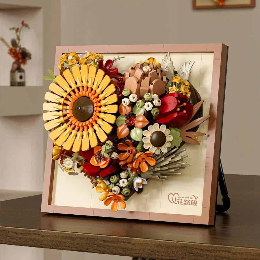 3D Sonnenblumenbild