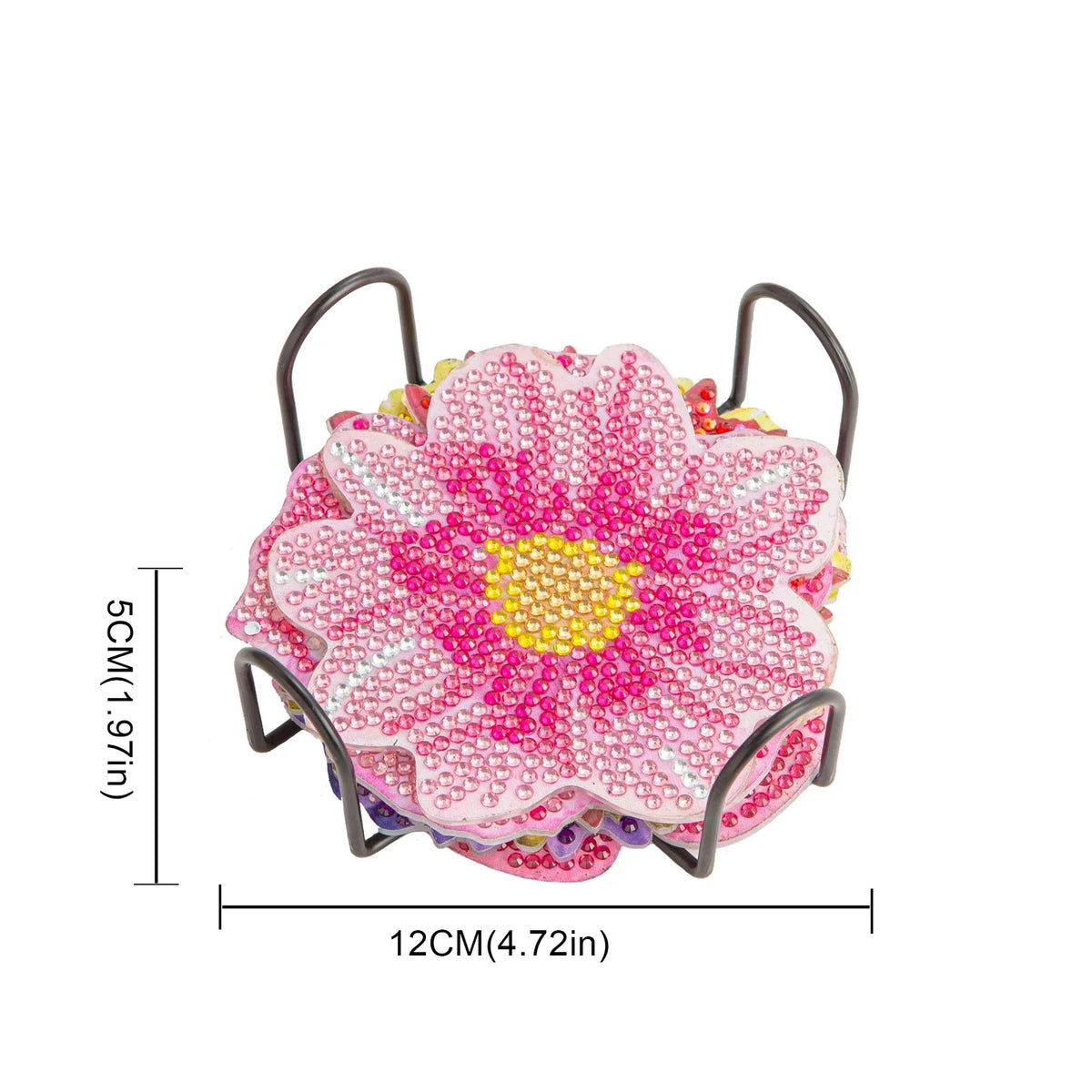 Untersetzer | Blumen | Diamond Painting