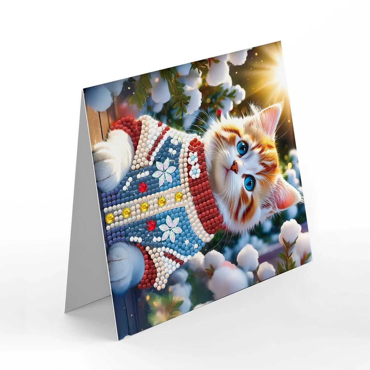 Weihnachtskarten | 12 Stück | Diamond Painting