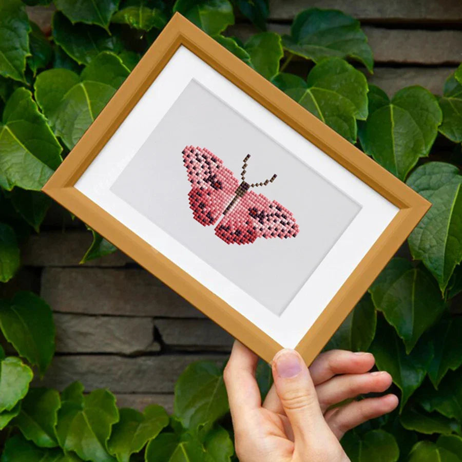 12 Mini Diamond Paintings | Schmetterlinge | Diamond Painting