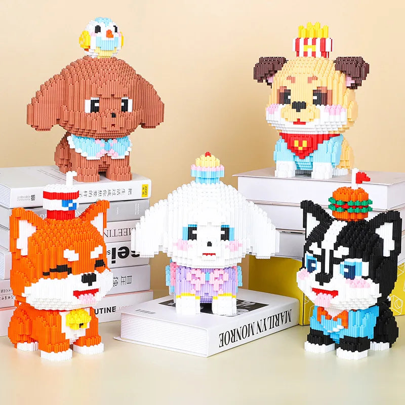 Welpe trifft Cupcake  | Bausteine