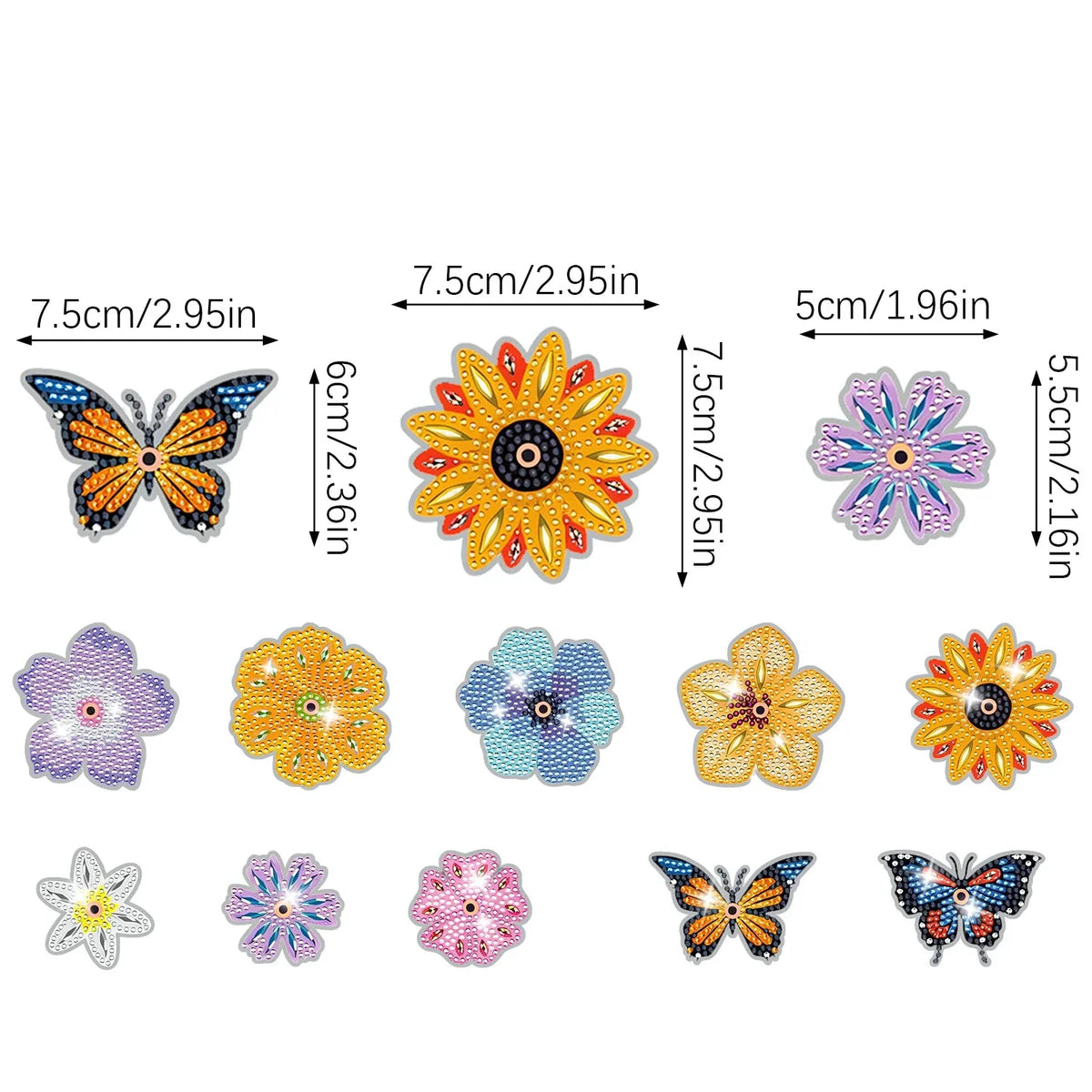 Prächtiger Blumenstrauß | Diamond Painting