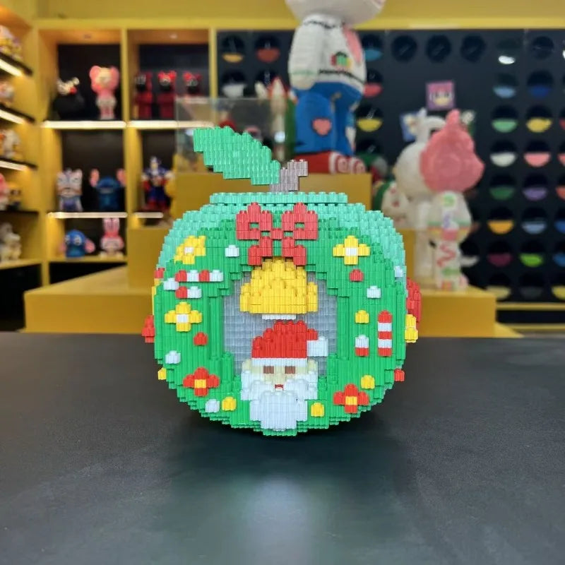 3D Weihnachtsapfel | Bausteine