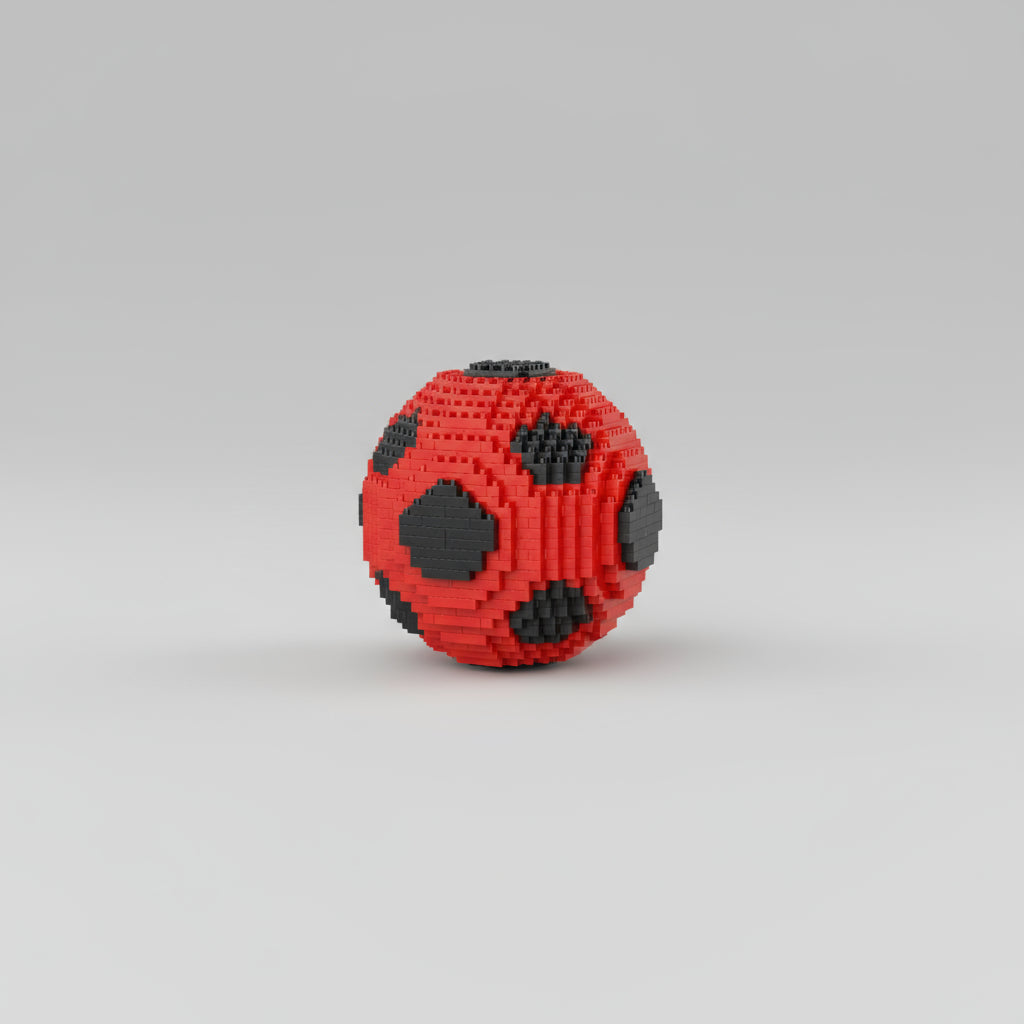 Roten Fußball | Bausteine