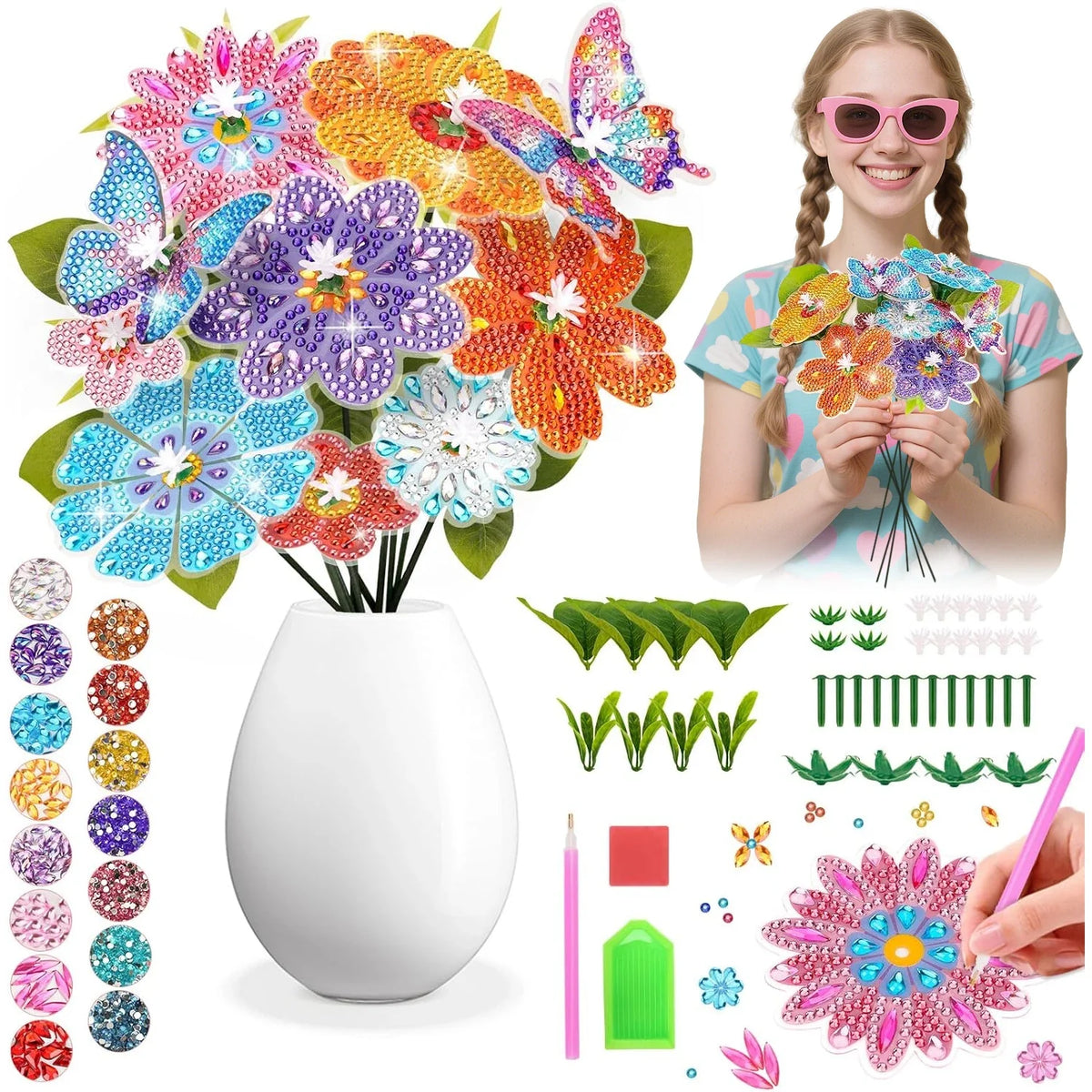 Blumenstrauß | Diamond Painting