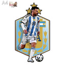 Messi Argentinien Logo | 2D Holzpuzzle