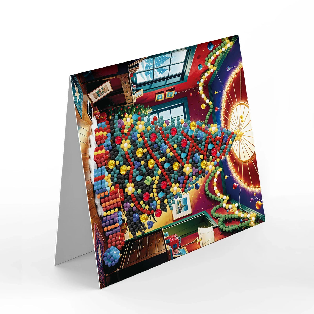 Weihnachtskarten | 12 Stück | Diamond Painting