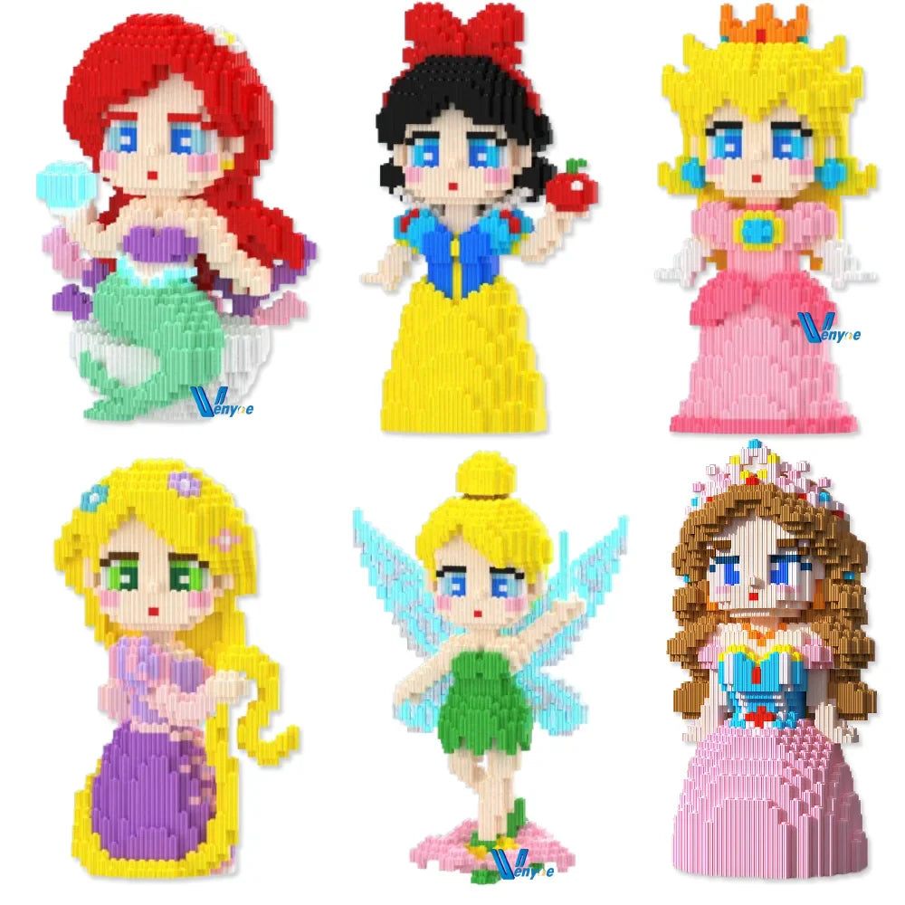 Prinzessin mit Apfel | Bausteine