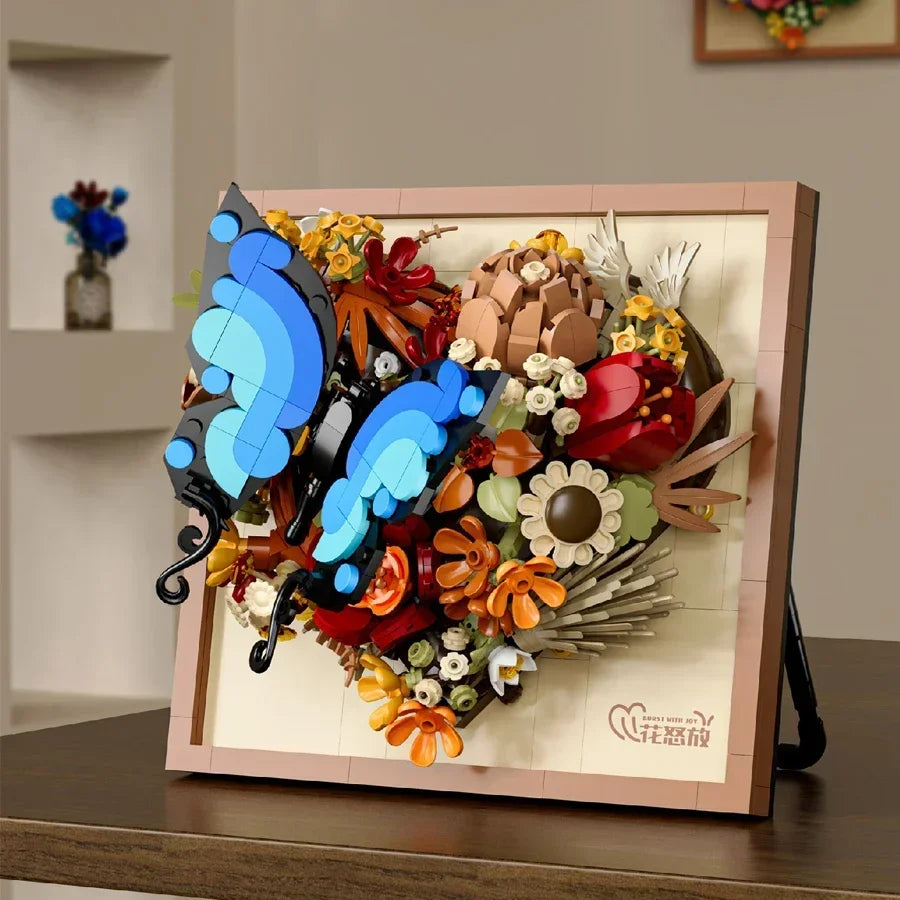 3D Schmetterlingsgemälde