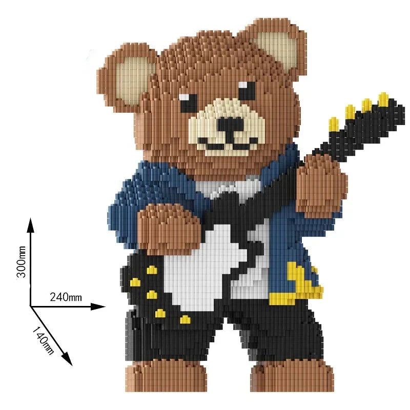 Kuschelbär-Rockstar  | Bausteine