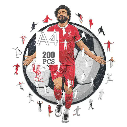 Mohamed Salah | 2D Holzpuzzle