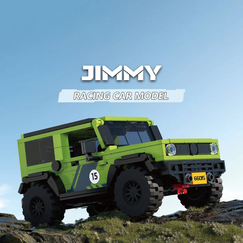 Grünes Rennauto