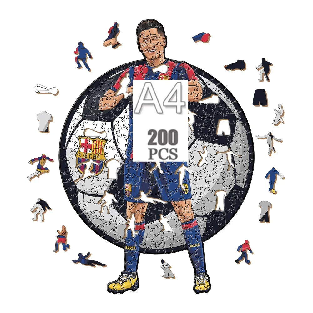 Robert Lewandowski | 2D Holzpuzzle