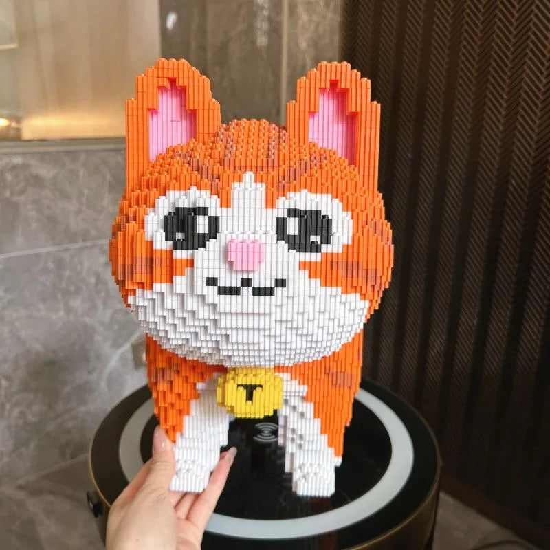 Mega Orange Katze! | Bausteine