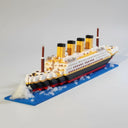 Titanic mit Eisberg | Bausteine