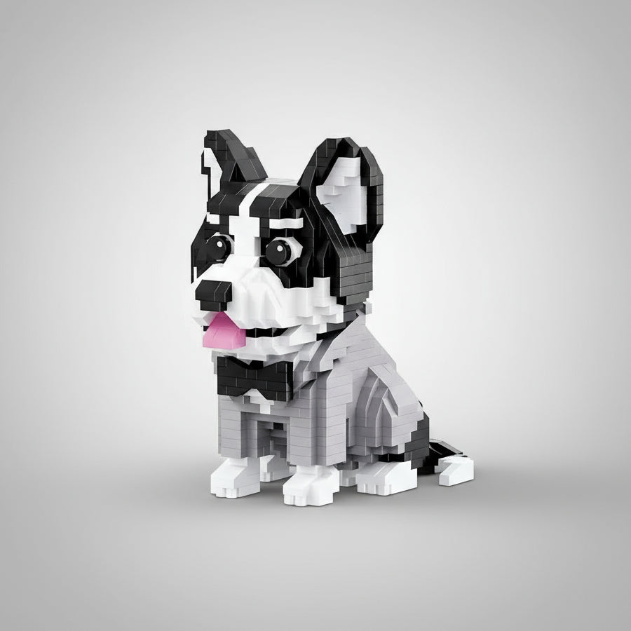 Niedlicher Husky  | Bausteine