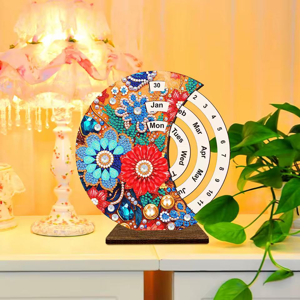Schöne Blumen | Kalender | Diamond painting