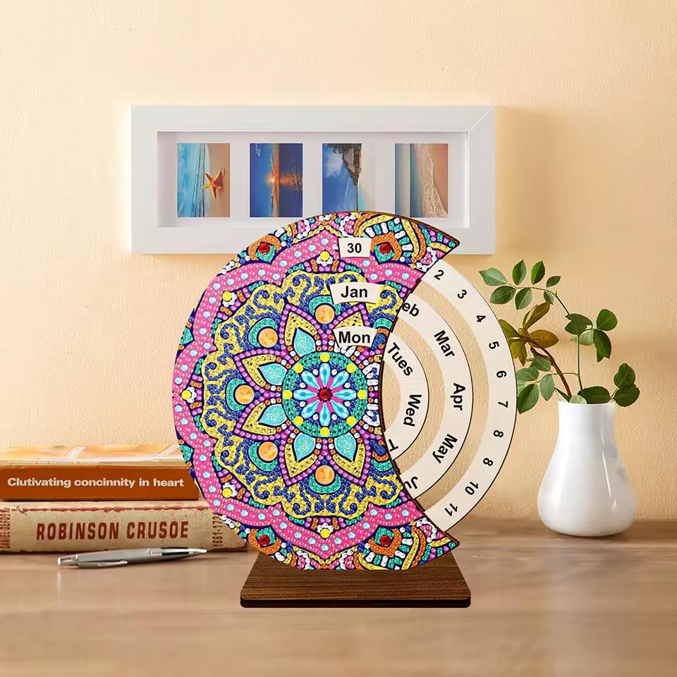 Schöne Mandala | Kalender | Diamond painting
