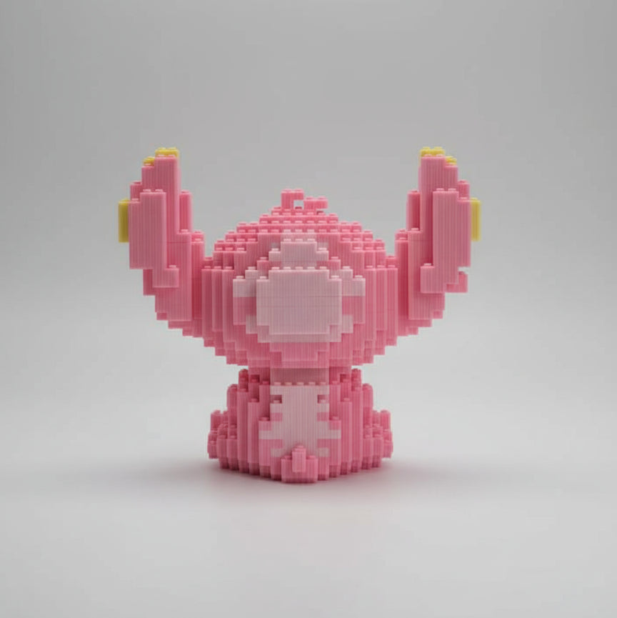 schüchternes rosa Wesen  | Bausteine