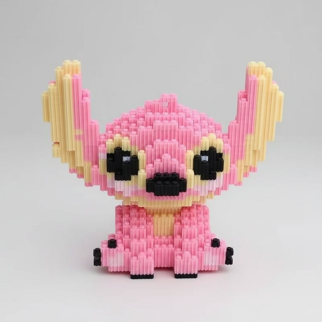 schüchternes rosa Wesen  | Bausteine