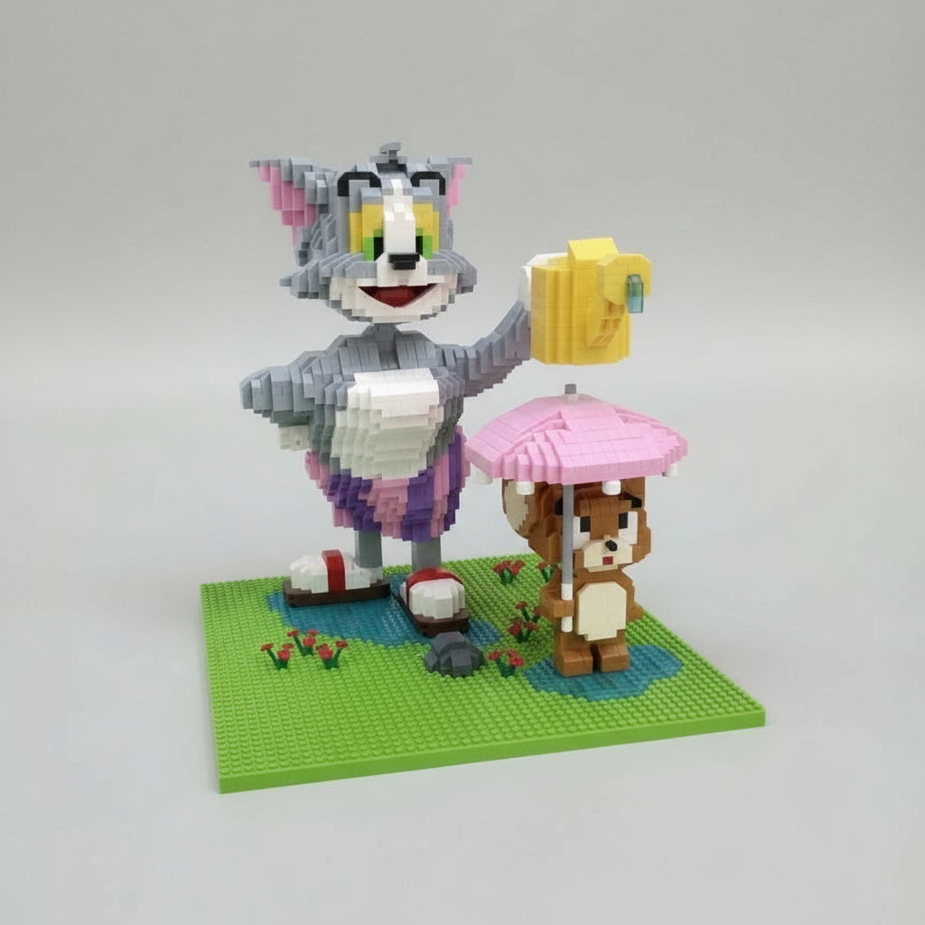 Lustiges Katz & Maus  | Bausteine