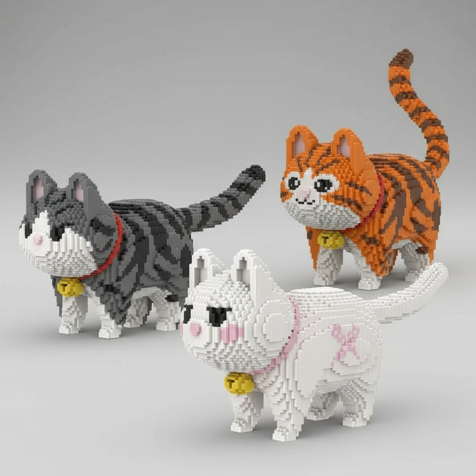 Große Katzen | Bausteine