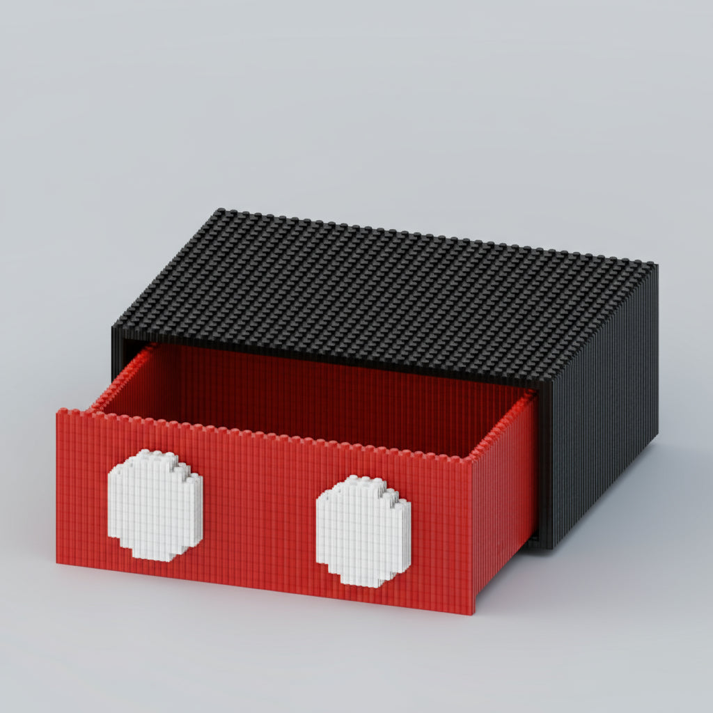 Maus mit Ladebox | Bausteine